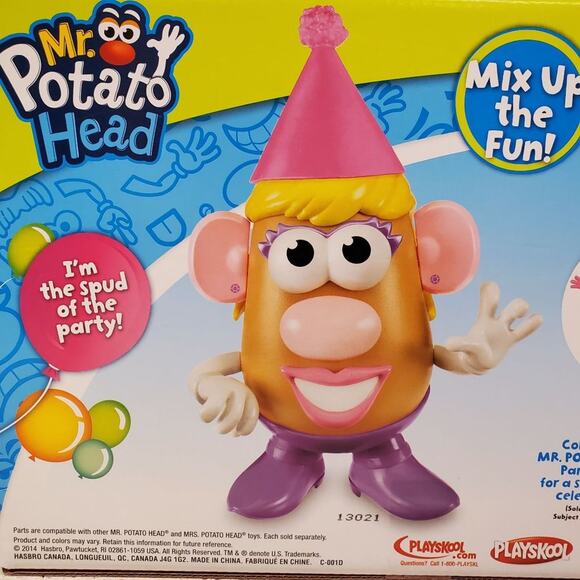 Playskool Mrs Potato Head Party Spudette Figure Mr Potato Head - Picture 8 of 12